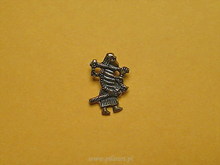 Zawieszka z brązu - wojownik - Klahammar, Szwecja