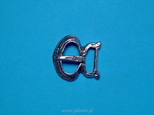 Srebrna sprzączka do paska - Ruś