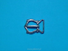 Srebrna sprzączka do paska - Ruś