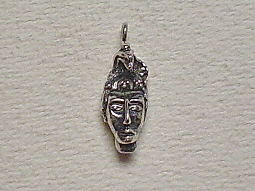 Silver pendant - Indian`s head