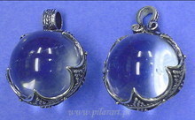 Zawieszka z kryształem górskim 2,2 cm