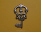 Bronze key pendant