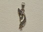 Silver pendant - dancing Indian