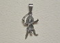 Silver pendant - Indian