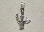 Silver pendant - cactus