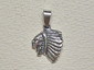 Silver pendant - Indian`s head