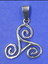 Celtic pendant - Triskele