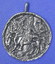 Slavic pendant - falconer