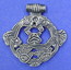 Greaping beasts pendant