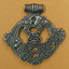 Greaping beasts pendant
